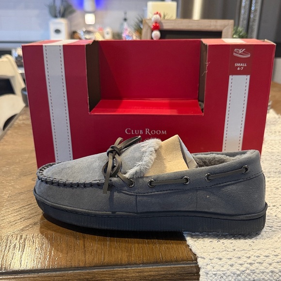 Club Room Men's Dark Gray Loafers - Picture 5 of 5